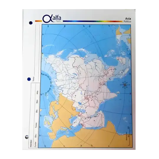 MAPA N3 POLITICO ASIA