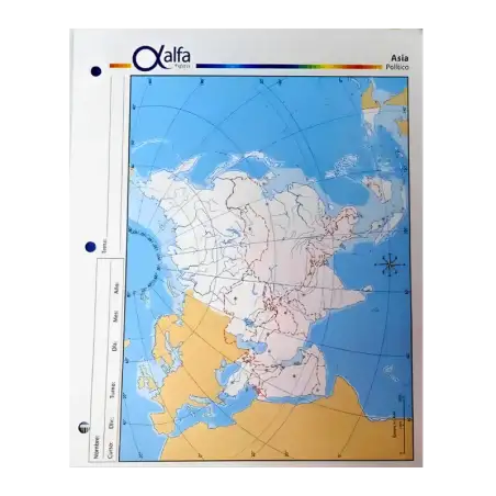 MAPA N3 POLITICO ASIA