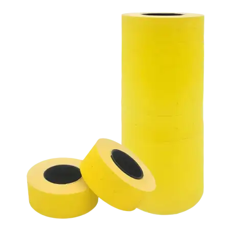ROLLO PARA ETIQUETADORA AMARILLO X10 MODAX