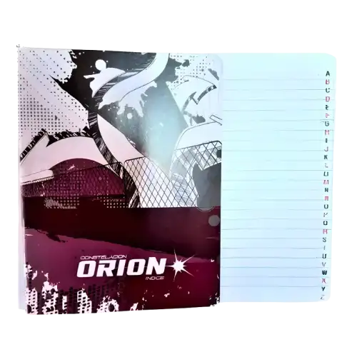 CUADERNO ORION INDICE 30HJS COSIDO