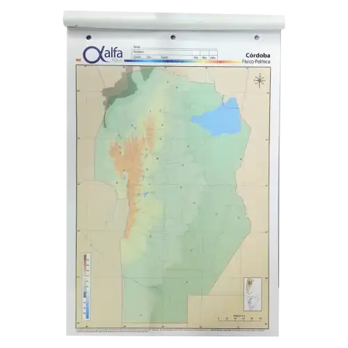 MAPA N6 FIS/POL CORDOBA X5 u