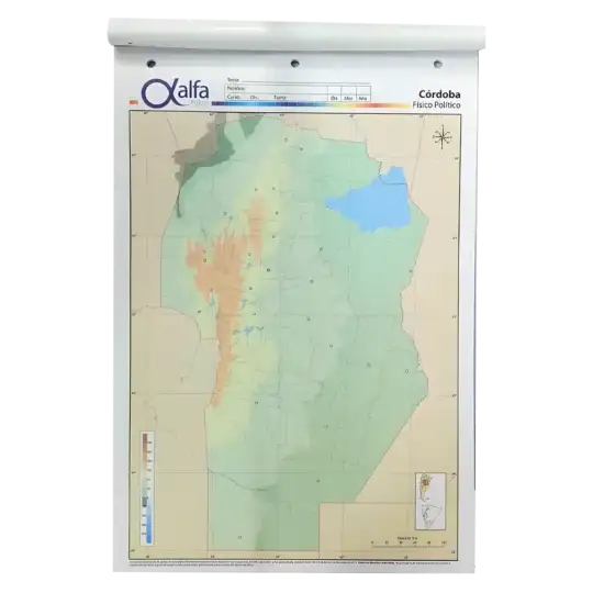 MAPA N6 FIS/POL CORDOBA X5 u