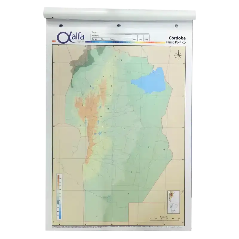 MAPA N6 FIS/POL CORDOBA X5 u