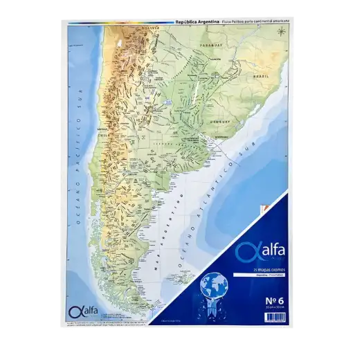 MAPA N6 FIS/POL ARGENTINA X5