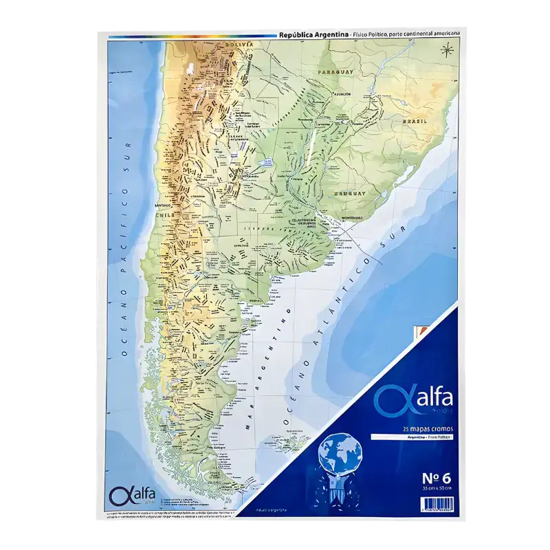 MAPA N6 FIS/POL ARGENTINA X5