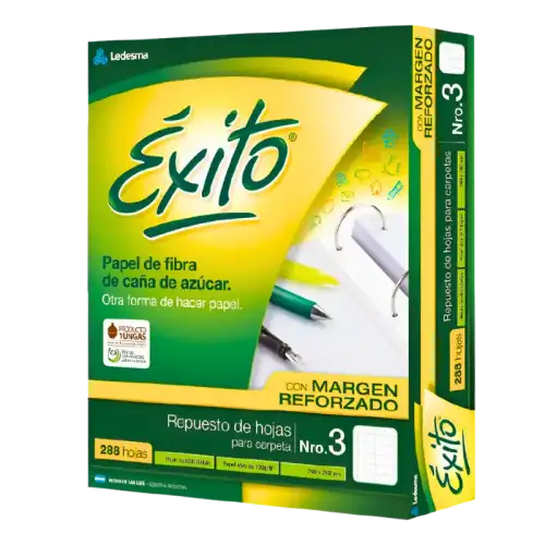 REPUESTO E3 MARGEN REFORZADO 288H CUAD EXITO