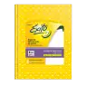 CUADERNO E3 19X23 LUNARES AMARILLO 48H RAY EXITO