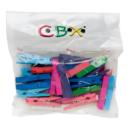 BROCHES MADERA 25MM COLOR X50U CBX