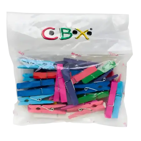 BROCHES MADERA 25MM COLOR X50U CBX