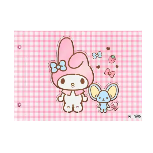 CARPETA N5 DE DIBUJO MY MELODY MOOVING
