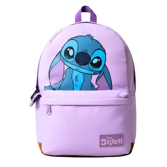 MOCHILA STITCH LILA MOOVING