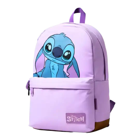 MOCHILA STITCH LILA MOOVING