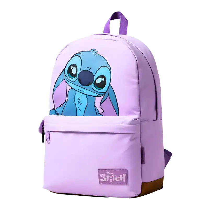 MOCHILA STITCH LILA MOOVING