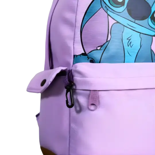 MOCHILA STITCH LILA MOOVING