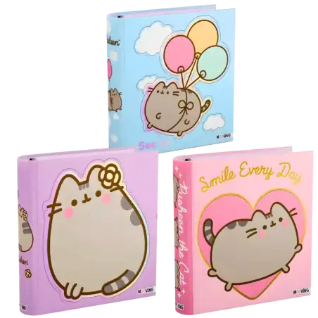 CARPETA ESCOLAR 3X40 PUSHEEN MOOVING