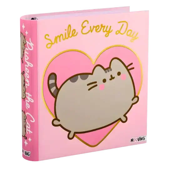 CARPETA ESCOLAR 3X40 PUSHEEN MOOVING