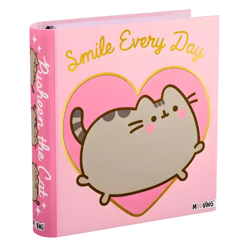 CARPETA ESCOLAR 3X40 PUSHEEN MOOVING