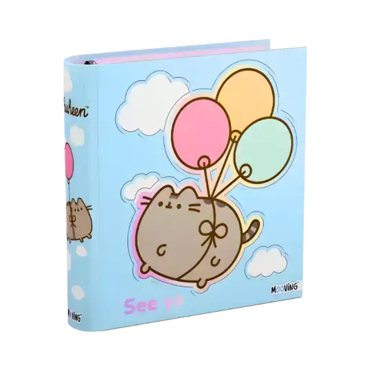 CARPETA ESCOLAR 3X40 PUSHEEN MOOVING