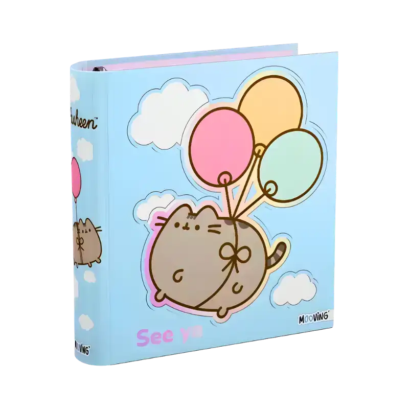 CARPETA ESCOLAR 3X40 PUSHEEN MOOVING