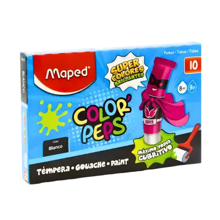 TEMPERA MAPED BLANCO NIEVE X10U