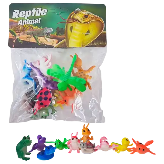 ANIMALES DE GOMA X10 BOLSA