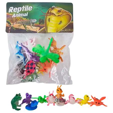 ANIMALES DE GOMA X10 BOLSA