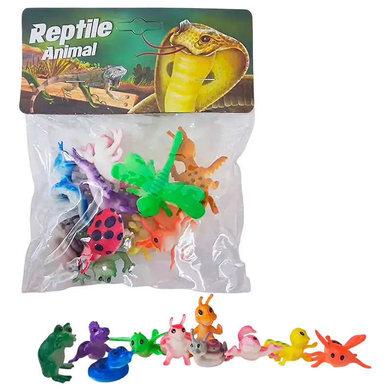 ANIMALES DE GOMA X10 BOLSA