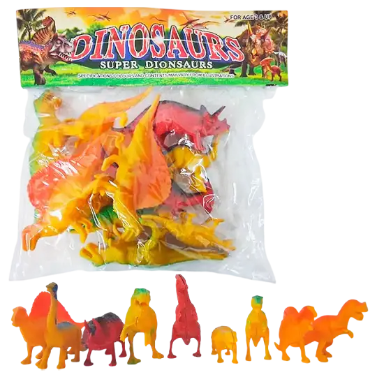 DINOSAURIOS EN BOLSA