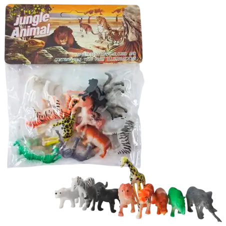 SET DE ANIMALES X10PCS BOLSA