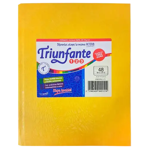 CUADERNO 123 T/D 48H Ray Amar TRIUNFANTE