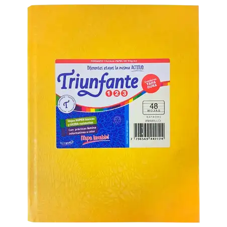 CUADERNO 123 T/D 48H Ray Amar TRIUNFANTE