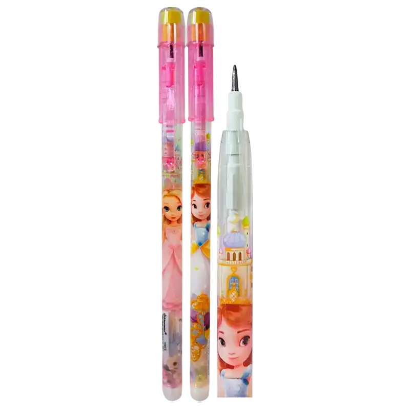 LAPIZ PTAS INTERCAMBIABLES CON GOMA PRINCESAS