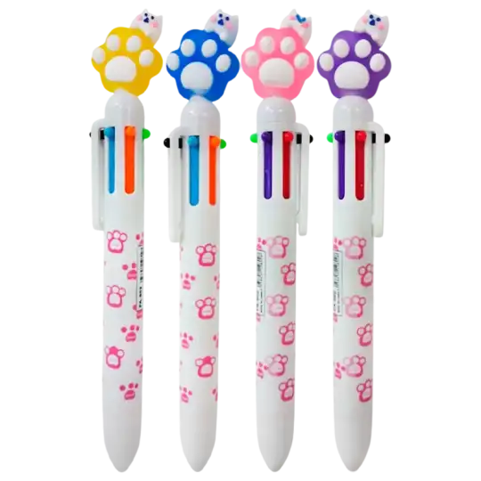 BOLIGRAFO MULTI X6 HUELLA  CON CLIP
