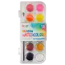 ACUARELAS KIRUKI COLORES CLASICOS X12 CON PINCEL