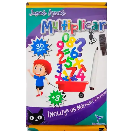 MULTIPLICAR JUGANDO APRENDO LAPIZ