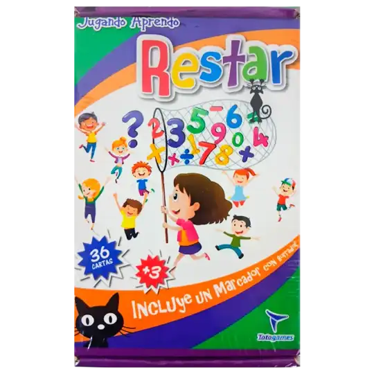 RESTAR JUGANDO APRENDO LAPIZ