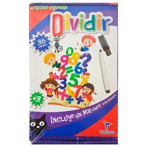 DIVIDIR JUGANDO APRENDO LAPIZ