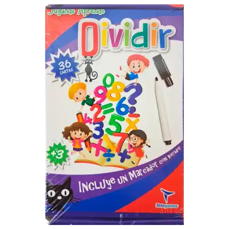 DIVIDIR JUGANDO APRENDO LAPIZ