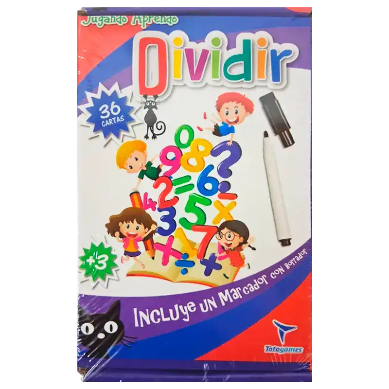 DIVIDIR JUGANDO APRENDO LAPIZ