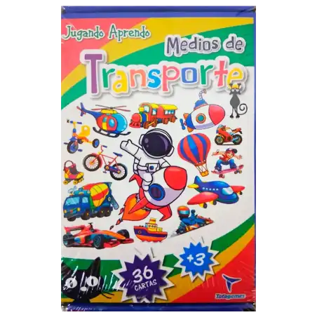MEDIOS DE TRANSPORTE JUGANDO APRENDO