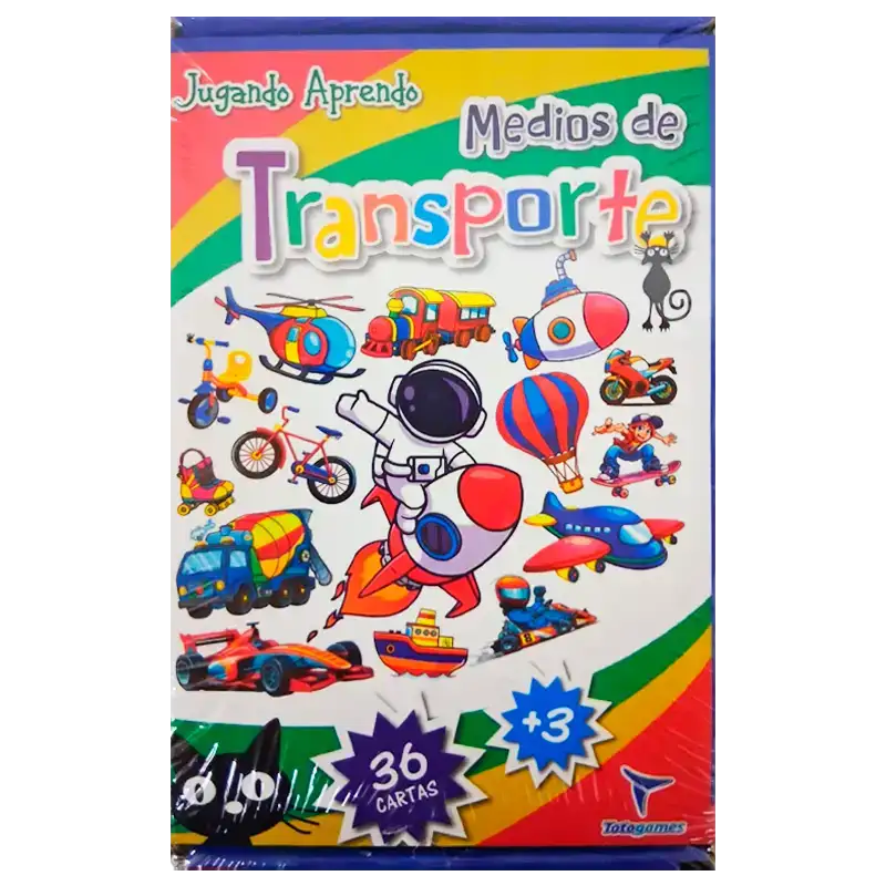 MEDIOS DE TRANSPORTE JUGANDO APRENDO