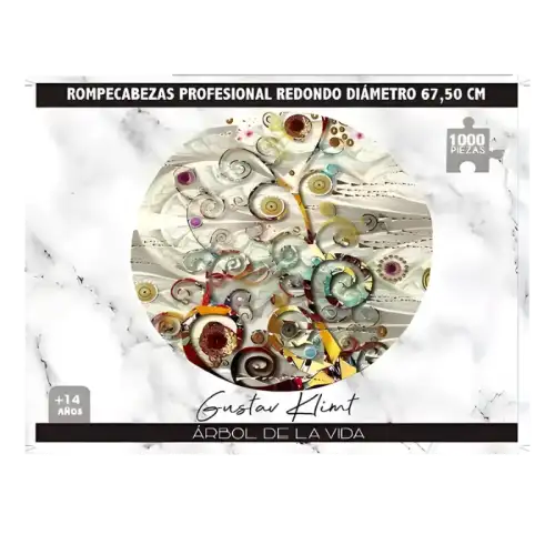 PUZZLE CIRCULAR X1000 ARBOL DE LA VIDA