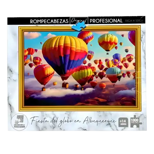 PUZZLE X1000 PZAS GLOBOS AIEROSTATICOS