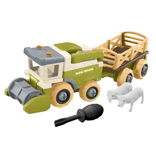 JYF TRACTOR C/OVEJA Y DESTORNILLADOR P/ARMAR