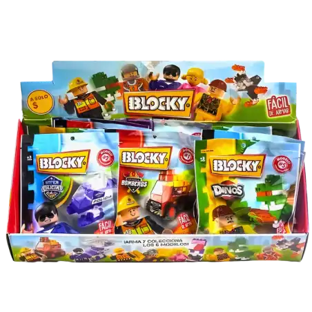 BLOCKY COLECCIONABLE SURTIDO