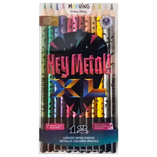 LAPICES METALIZADOS X12 MOOVING