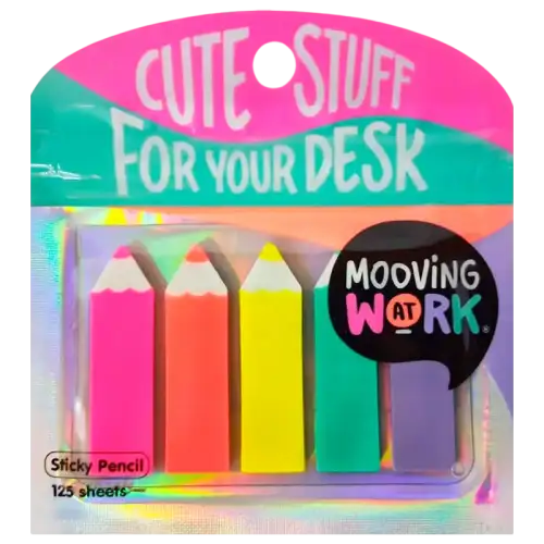 BANDERITAS SENIALADORAS LAPIZ MOOVING X125U