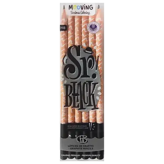LAPICES GRAFITO MOOVING X6