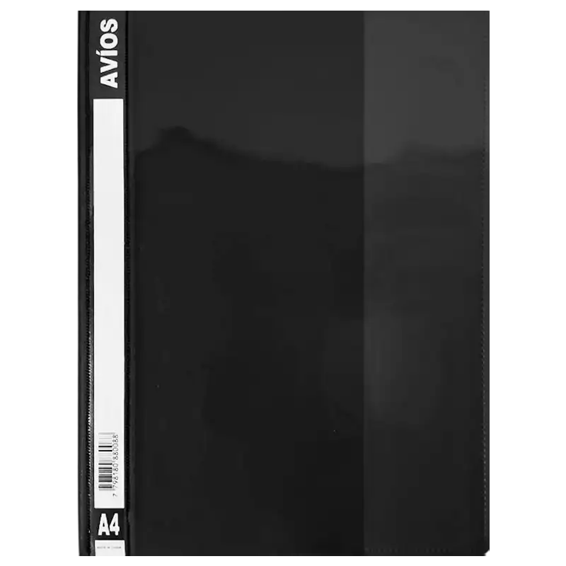 CARPETA BASE OPACA A4 Negro AVIOS