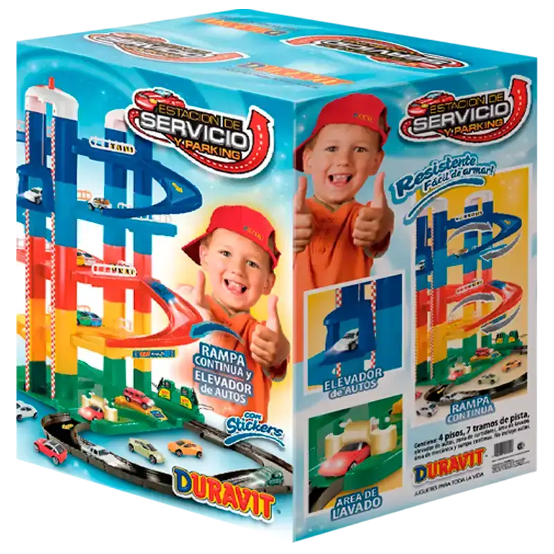 EST. SERV. ELEV. 4 RAMPAS PISTAS DURAVIT